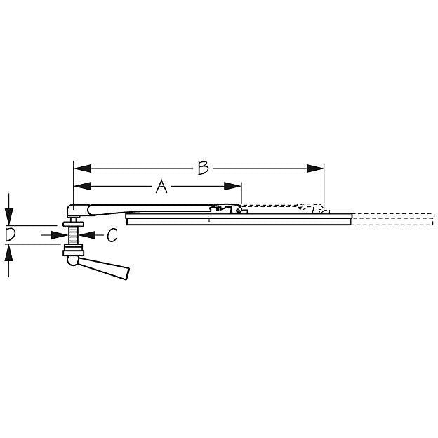 Chrome Brass Hand Wiper, Retail Package